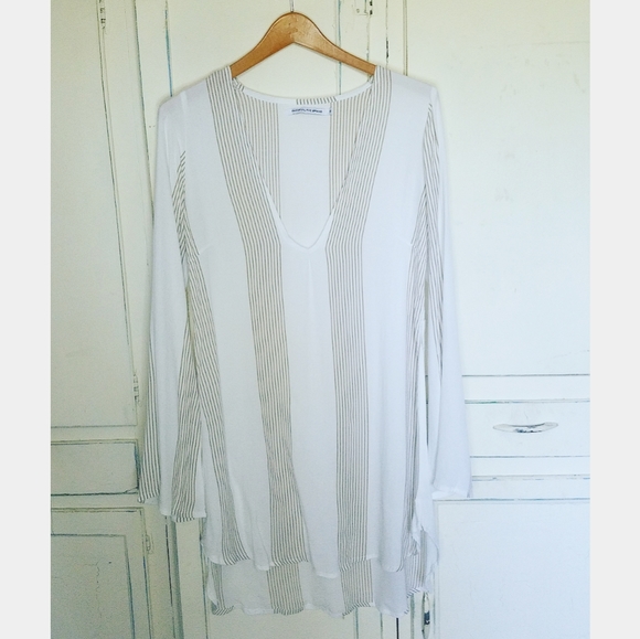 Faithfull the Brand High Low Boho Tunic Dress - Picture 2 of 7